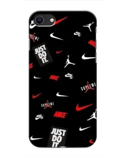 Чохол для iPhone SE (2020) з картинкою «Nike Mix Pattern»