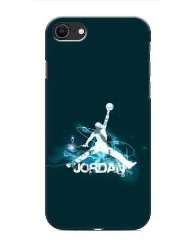 Чохол для iPhone SE (2020) з картинкою «Jordan Blue Fire»