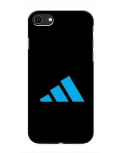 Чохол для iPhone SE (2020) з картинкою «Adidas Cyan Logo»