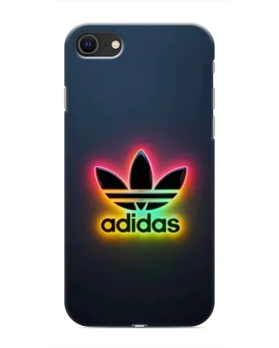 Чохол для iPhone SE (2020) з картинкою «Неоновий Adidas»