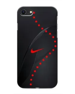Чохол для iPhone SE (2020) з картинкою «Абстрактний дизайн Nike»