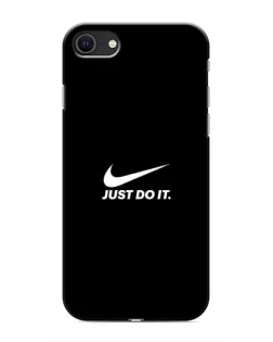 Чохол для iPhone SE (2020) з картинкою «Мінімалізм від Nike»