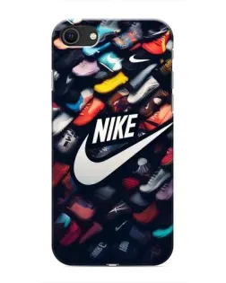 Чохол для iPhone SE (2020) з картинкою «Колекція кросівок Nike»