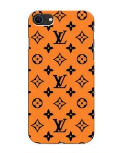 Чохол для iPhone SE (2020) з картинкою «Помаранчевий стиль LV»