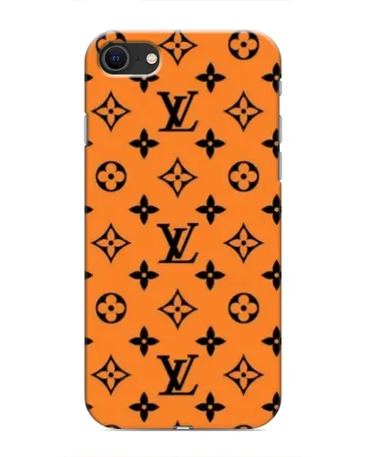 Чохол для iPhone SE (2020) з картинкою «Помаранчевий стиль LV»