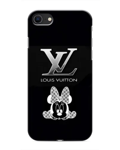 Чохол для iPhone SE (2020) з картинкою «LV та Мінні Маус»