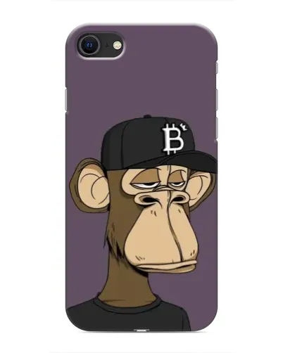 Чохол для iPhone SE (2020) з картинкою «Bored Ape в кепці»