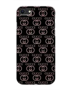 Чохол для iPhone SE (2020) з картинкою «Класична монограма Gucci»