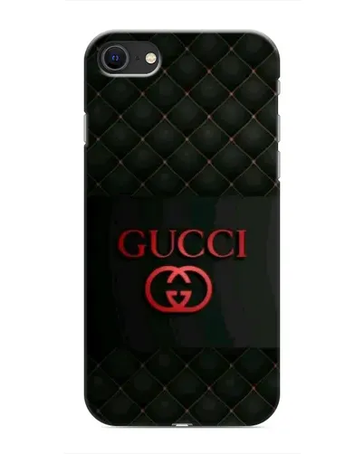 Чохол для iPhone SE (2020) з картинкою «Gucci — стьобаний чорний»