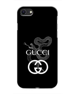 Чохол для iPhone SE (2020) з картинкою «Gucci — срібна змія»