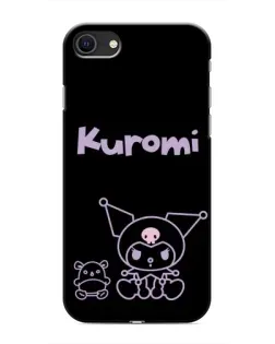 Чехол для iPhone SE (2020) с картинкой «Kuromi — черный минимализм» Чехол для iPhone SE (2020) с картинкой «Kuromi — черный минимализм»