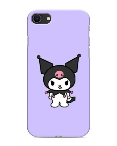 Чохол для iPhone SE (2020) з картинкою «Kuromi — ніжний фіолетовий»