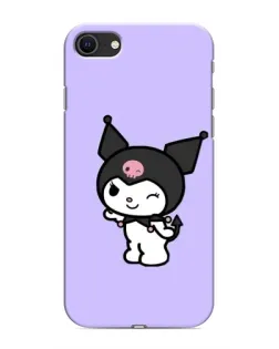 Чехол для iPhone SE (2020) с картинкой «Классическая Kuromi» Чехол для iPhone SE (2020) с картинкой «Классическая Kuromi»