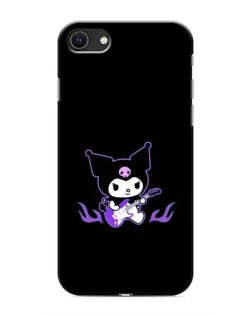 Чехол для iPhone SE (2020) с картинкой «Электрическая Kuromi» Чехол для iPhone SE (2020) с картинкой «Электрическая Kuromi»