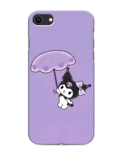 Чехол для iPhone SE (2020) с картинкой «Kuromi с зонтиком» Чехол для iPhone SE (2020) с картинкой «Kuromi с зонтиком»