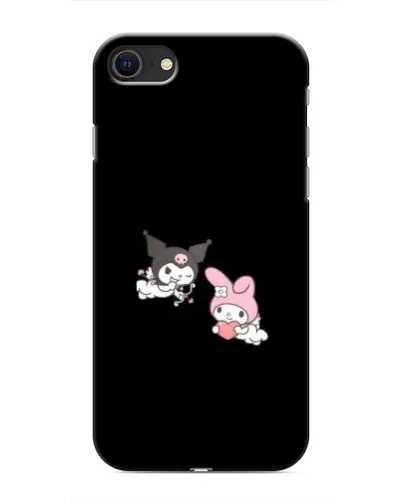 Чохол для iPhone SE (2020) з картинкою «My Melody та Kuromi»