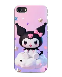Чехол для iPhone SE (2020) с картинкой «Рок-звезда Kuromi» Чехол для iPhone SE (2020) с картинкой «Рок-звезда Kuromi»