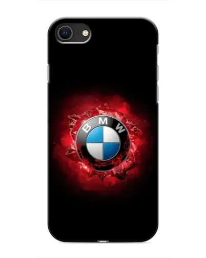 Чохол для iPhone SE (2020) з картинкою «Логотип BMW — спалах»