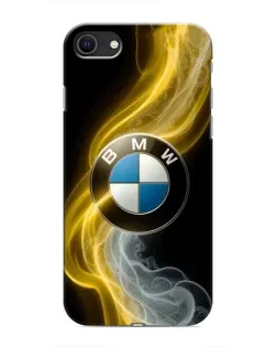 Чохол для iPhone SE (2020) з картинкою «Золотистий дим BMW»