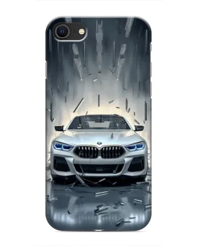 Чохол для iPhone SE (2020) з картинкою «BMW у світлі фар»