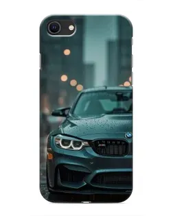 Чохол для iPhone SE (2020) з картинкою «BMW у вогнях міста»