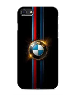 Чохол для iPhone SE (2020) з картинкою «BMW M-Power неон»