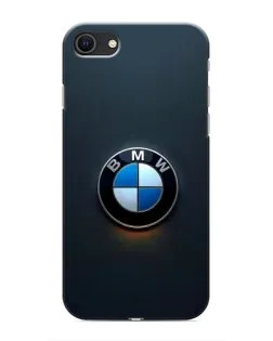 Чохол для iPhone SE (2020) з картинкою «Логотип BMW — мінімалізм»