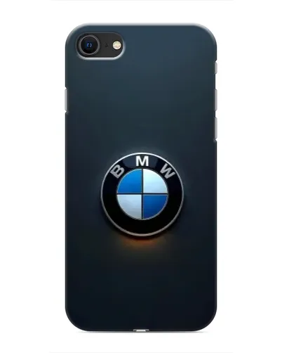 Чохол для iPhone SE (2020) з картинкою «Логотип BMW — мінімалізм»