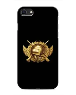 Чохол для iPhone SE (2020) з картинкою «PUBG — помаранчевий градієнт»