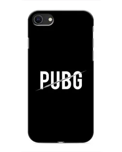 Чохол для iPhone SE (2020) з картинкою «PUBG — білий логотип»