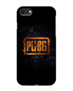 Чохол для iPhone SE (2020) з картинкою «PUBG — золотий логотип»