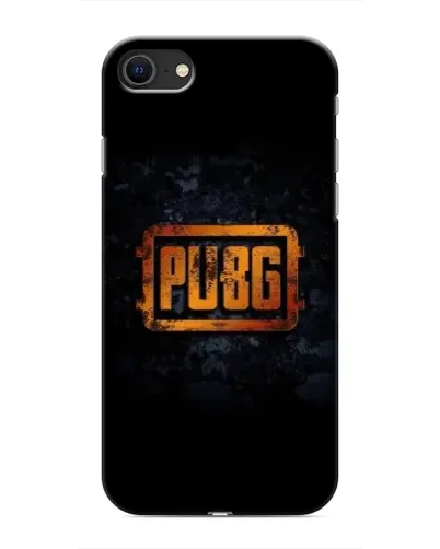 Чохол для iPhone SE (2020) з картинкою «PUBG — золотий логотип»