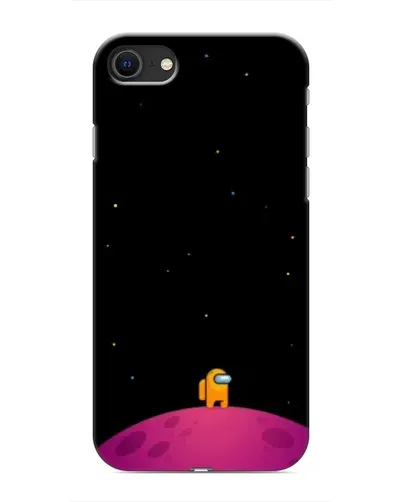 Чохол для iPhone SE (2020) з картинкою «Самотній герой на планеті»