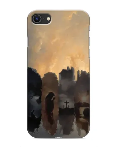 Чехол для iPhone SE (2020) с картинкой «Дорога к вере»