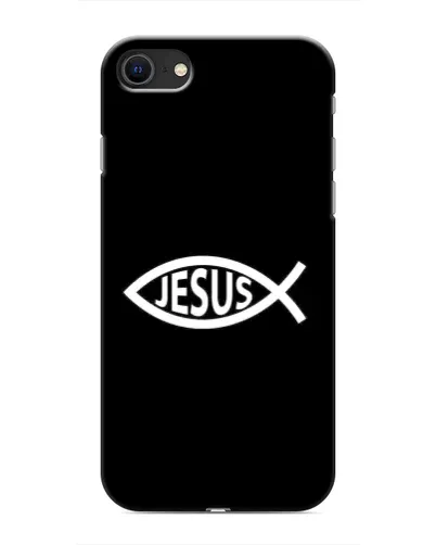 Чехол для iPhone SE (2020) с картинкой «Классический Jesus»