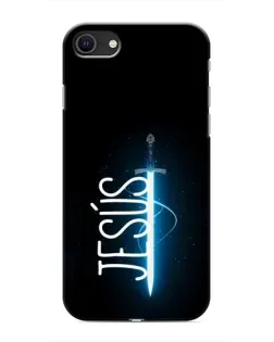 Чехол для iPhone SE (2020) с картинкой «Меч Духа Jesus»