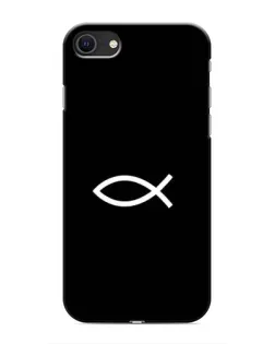 Чохол для iPhone SE (2020) з картинкою «Символ риби Jesus»