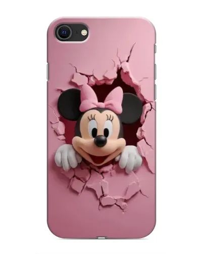 Чохол для iPhone SE (2020) з картинкою «Мінні крізь стіну»