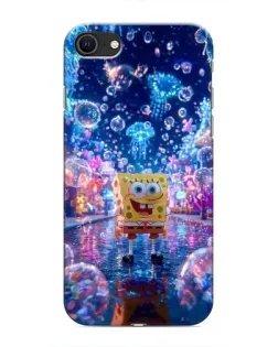 Чохол для iPhone SE (2020) з картинкою «Неоновий океан»