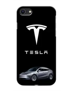 Чохол для iPhone SE (2020) з картинкою «Tesla Model Y»