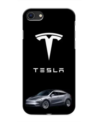 Чохол для iPhone SE (2020) з картинкою «Tesla Model Y»