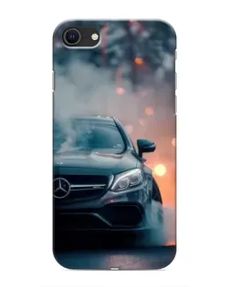 Чохол для iPhone SE (2020) з картинкою «Mercedes — нічне місто»