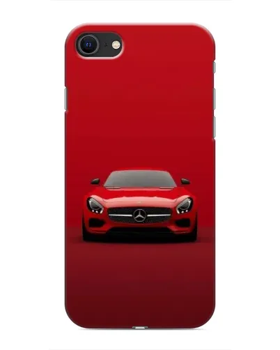 Чохол для iPhone SE (2020) з картинкою «Червоний Mercedes AMG»