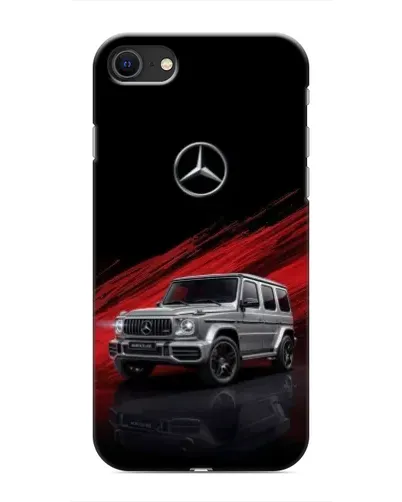 Чохол для iPhone SE (2020) з картинкою «Mercedes G-Class червоний»