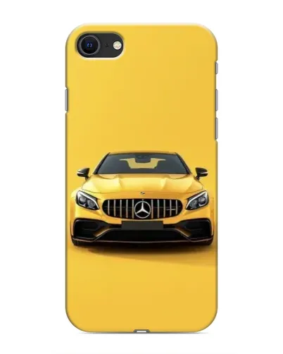 Чохол для iPhone SE (2020) з картинкою «Жовтий Mercedes GT»