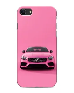 Чохол для iPhone SE (2020) з картинкою «Рожевий Mercedes AMG»