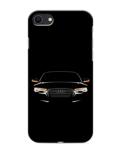 Чохол для iPhone SE (2020) з картинкою «Audi — нічний контур»