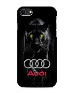 Чохол для iPhone SE (2020) з картинкою «Пантера та Audi»
