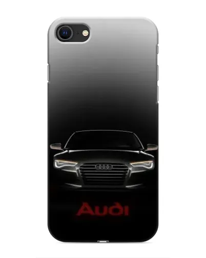 Чохол для iPhone SE (2020) з картинкою «Audi — градієнтний контур»