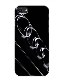 Чохол для iPhone SE (2020) з картинкою «Audi — абстрактні кільця»